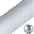 Self-Adhesive Mirrors Mosaic Tiles Real Glass Craft Mini Square Glass Mosaic Stickers Mini Mirror Stickers for DIY Disco Glass Tiles Decorations Making, 5 x 5 mm (Silver,7200 Pieces)