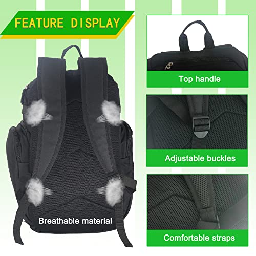 WOLT Basketball Backpack Bag with Separate Ball Compartment and Shoes Pocket - Image 4