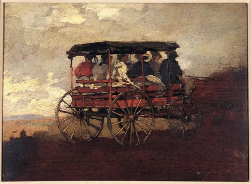 Tableaux Winslow Homer Chariot de montagne impression toile haute définition