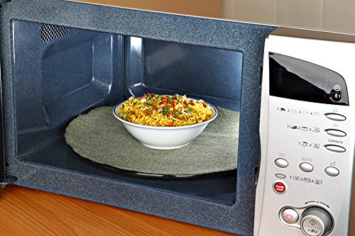 FireMat Classic 46x46cm, Feuerfeste Unterlage für Elektrogeräte wie Kaffeemaschinen, Mikrowelle, Wasskocher, Airfryer,rutschfest – Bild 3