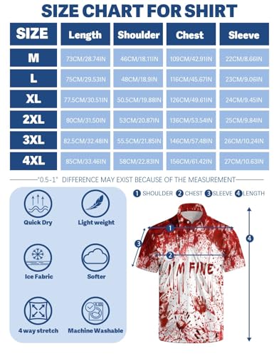 Funny Golf Shirts for Men Moisture Wicking Men's Fun Golf Polo Shirts Quick-Dry Polo Shirts Short Sleeve4