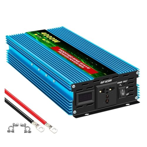 Inverter A Onda Sinusoidale Modificata 600-3000W 12V CC A CA 220V Di Potenza Painel Solar Invertitore12V4000W50HZ UN