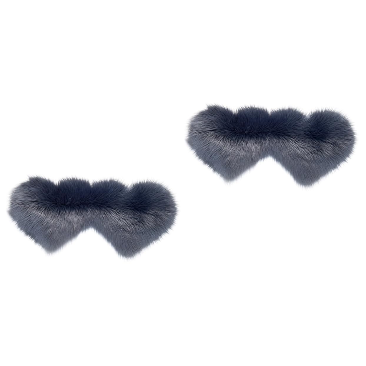 Tapis en forme de cœur lot de 2 pour chambre et salle de bain