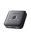 Anker HDMI Switch, 4K@60Hz HDMI Switcher, 2 in 1 Out with Smooth Finish, Supports HDR, 3D, Dolby, Compatible with Laptops, PC, Xbox Series, PS5 / PS4, Projector, and More
