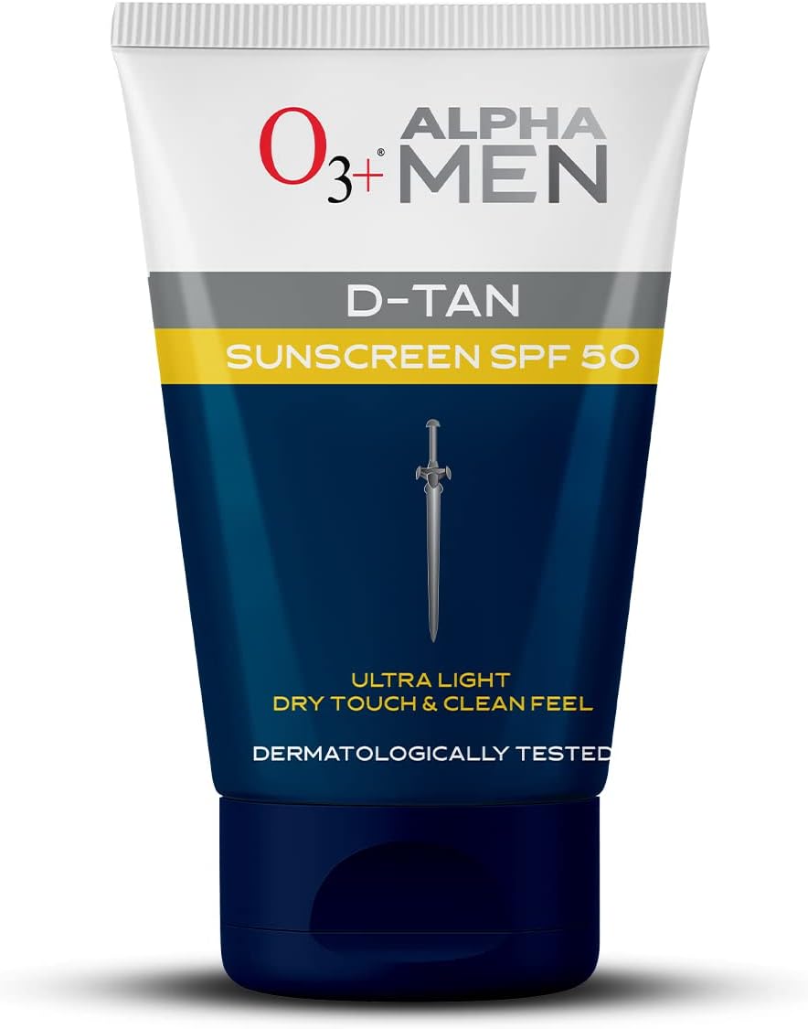 O3+ ALPHA MEN D-TAN Sunscreen SPF 50 50g