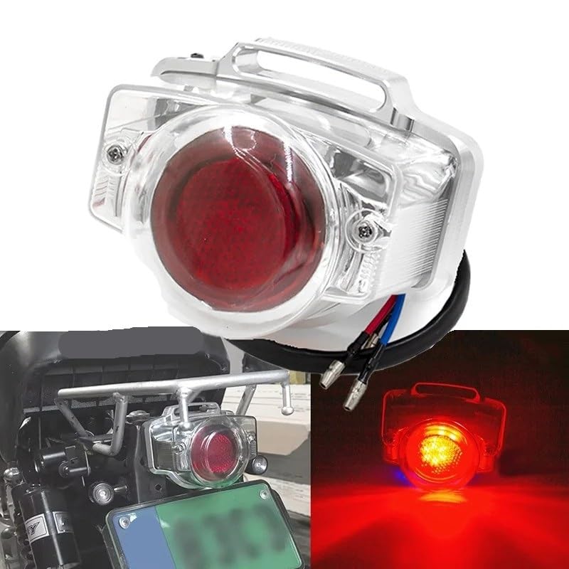 Feu arrière LED pour moto optique Style H multifonction