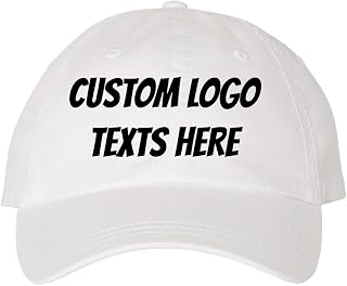INK STITCH Sp500 Unisex Custom Embroidery Logo Texts Personalized Pigment Dye Baseball Caps