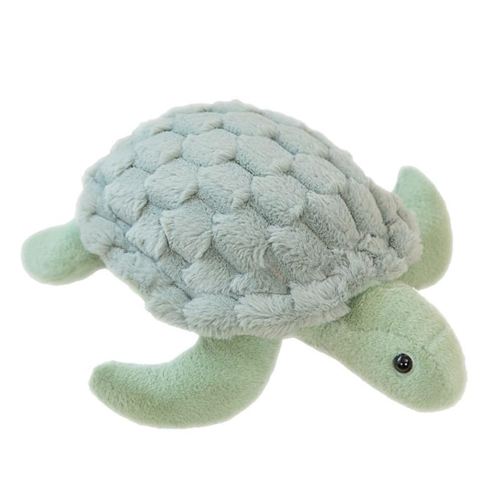 Xshelley10 inch Turtle Stuffed Animals Plush Toy Soft Sea Turtle Plush Toy Tortoise Plushies Pillow for Kids Birthday