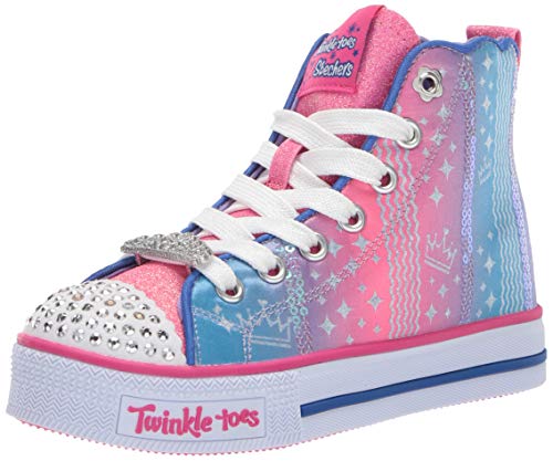 Skechers Girl's Twinkle Lite-Sparkle Princess Sneaker
