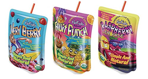 NuKids Assorted Organic Juice Drink 24 Pack