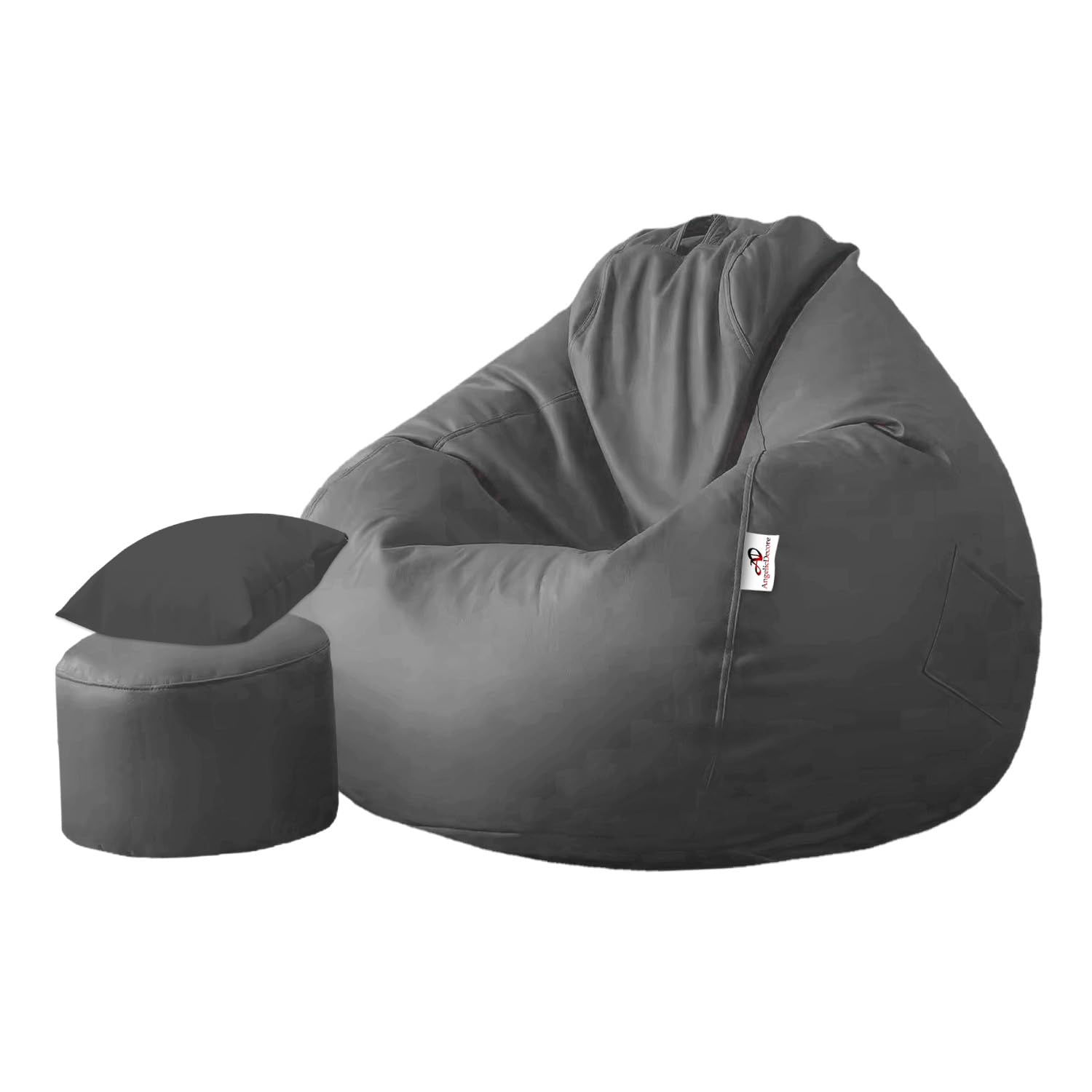 See full amazon price history chart for AngelicDecore Brand - XXXL Faux Leather Classic Bean Bag Chair with Stool Ready to Use Filled with Beans/Filler (Yellow) AngelicDecore Brand - XXXL Faux Leather Classic Bean Bag Chair with Stool Ready to Use Filled with Beans/Filler (Yellow) (B0D3LJFGQQ) Amazon Price History, Amazon Price Tracker