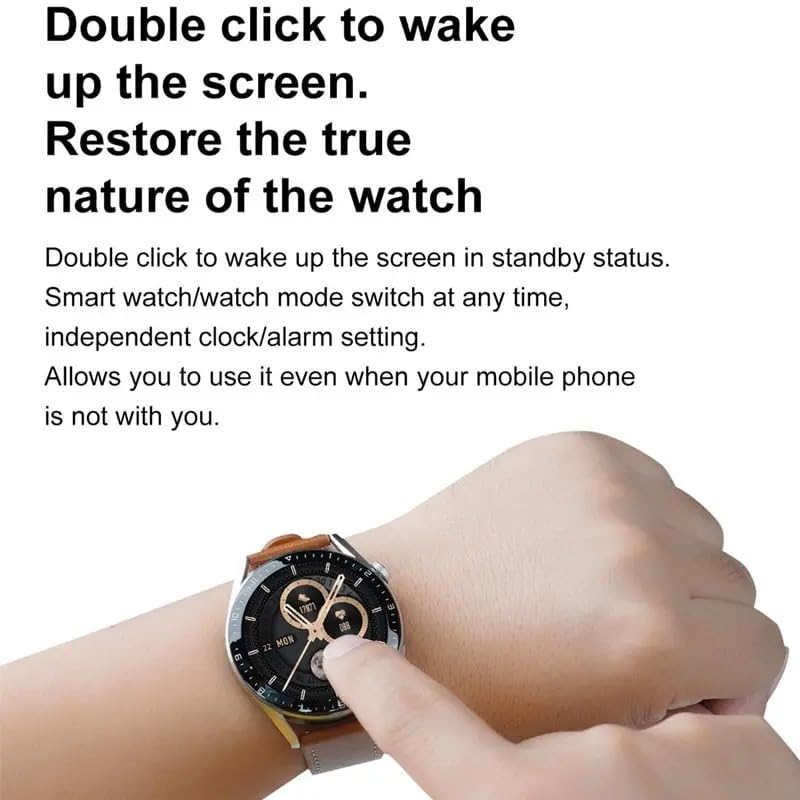 HCPZL DT3 MAX: Smartwatch med NFC, GPS och AI-röstassistent
