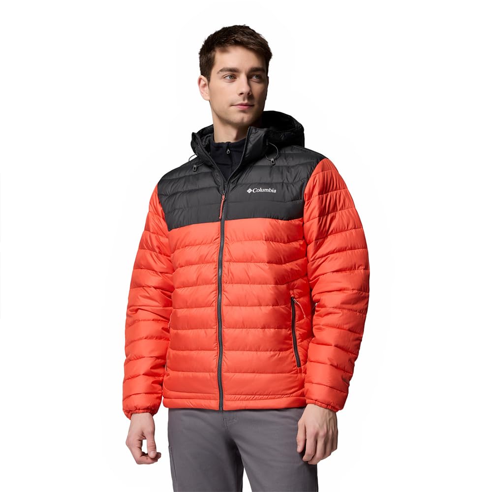 Columbia Powder Lite 2 - Chaqueta Con Capucha Chaqueta acolchada con capucha Hombre (Pack de 1)