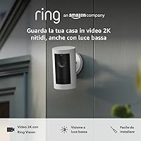 Ring videocamera esterna Plus a batteria (Ultimo modello)