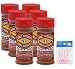 Great American Land & Cattle Steak N' Meat Seasoning 8oz Container (Pack of 6) in a Prime Time Direct Sealed Bag