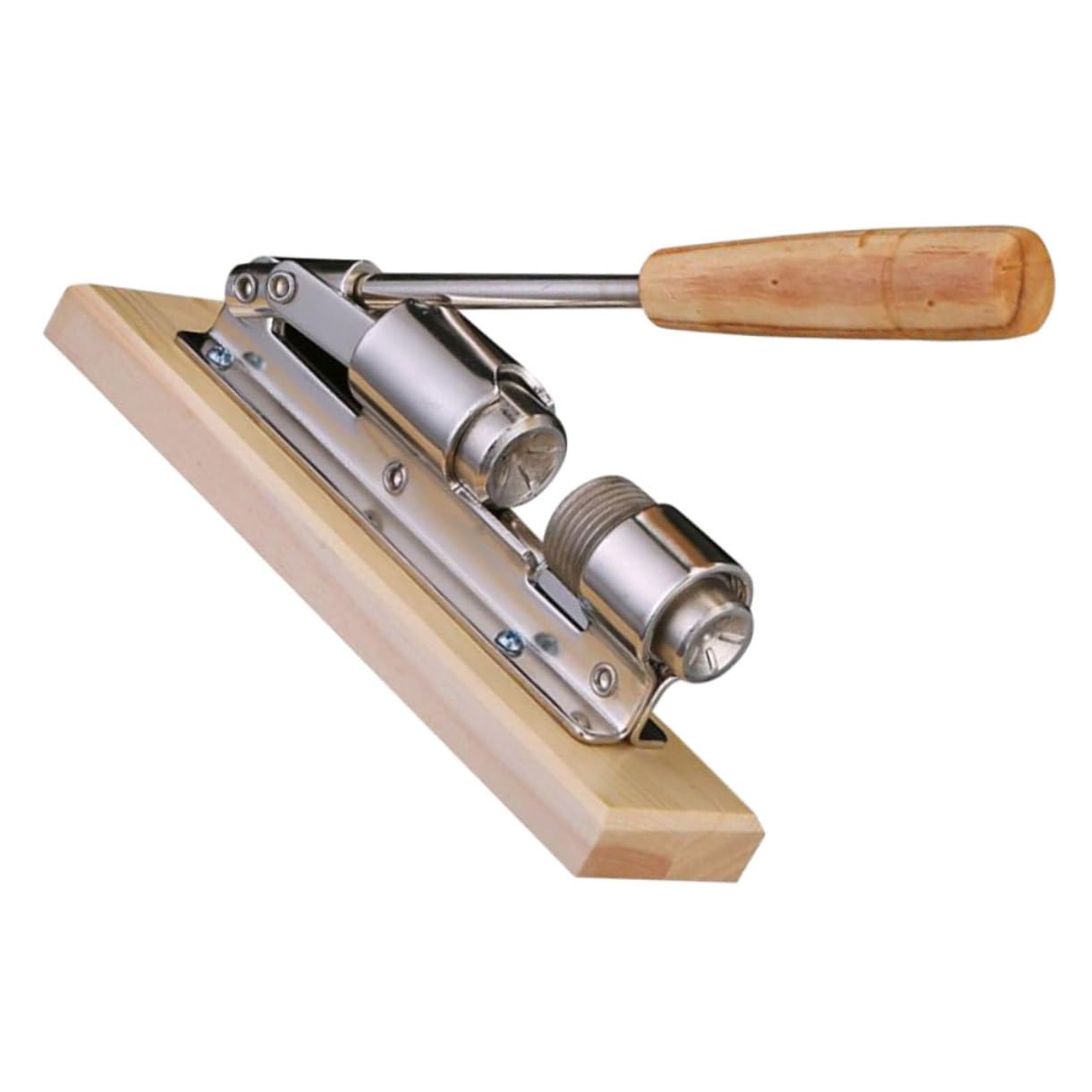 BRIGHTFUFU Practical Breaker Stainless Steel Nutcracker Ergonomic Handle for Easy Use