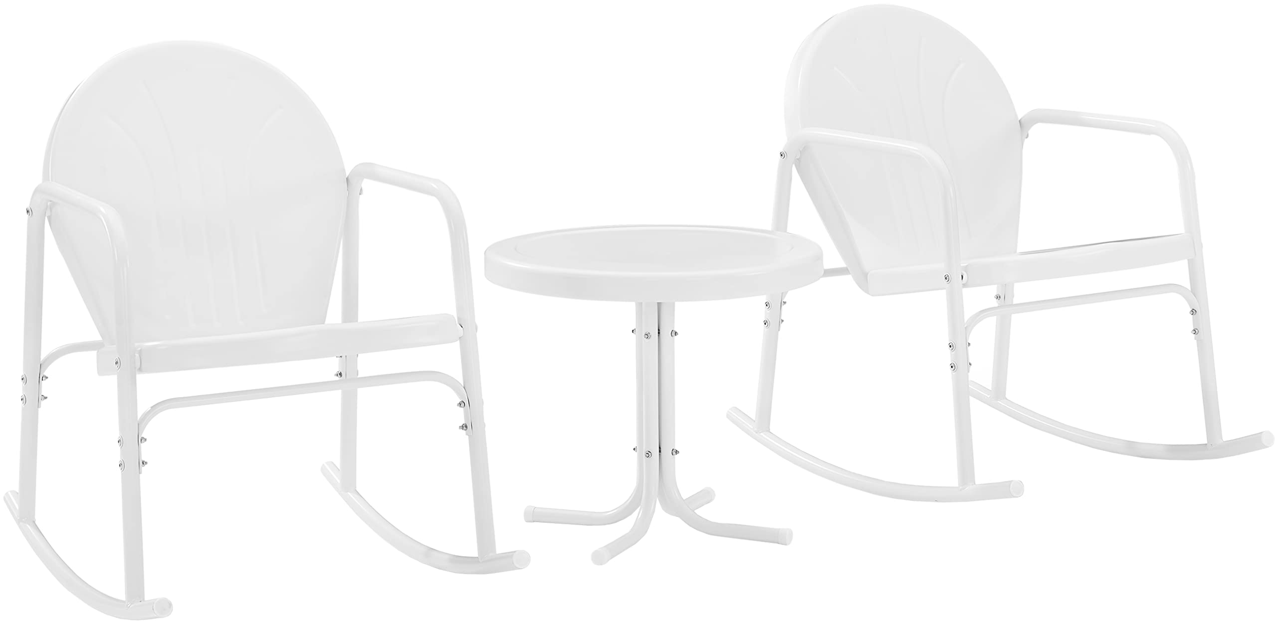 Amazon.com: Crosley Furniture Griffith 3-Piece Outdoor Rocking