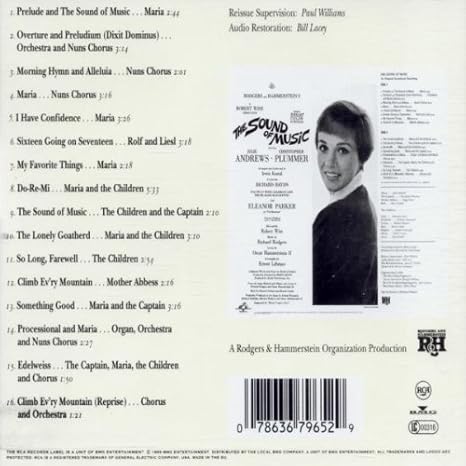 Richard Rodgers Oscar Hammerstein Ii Julie Andrews The Sound Of Music 1965 Film Soundtrack Amazon Com Music