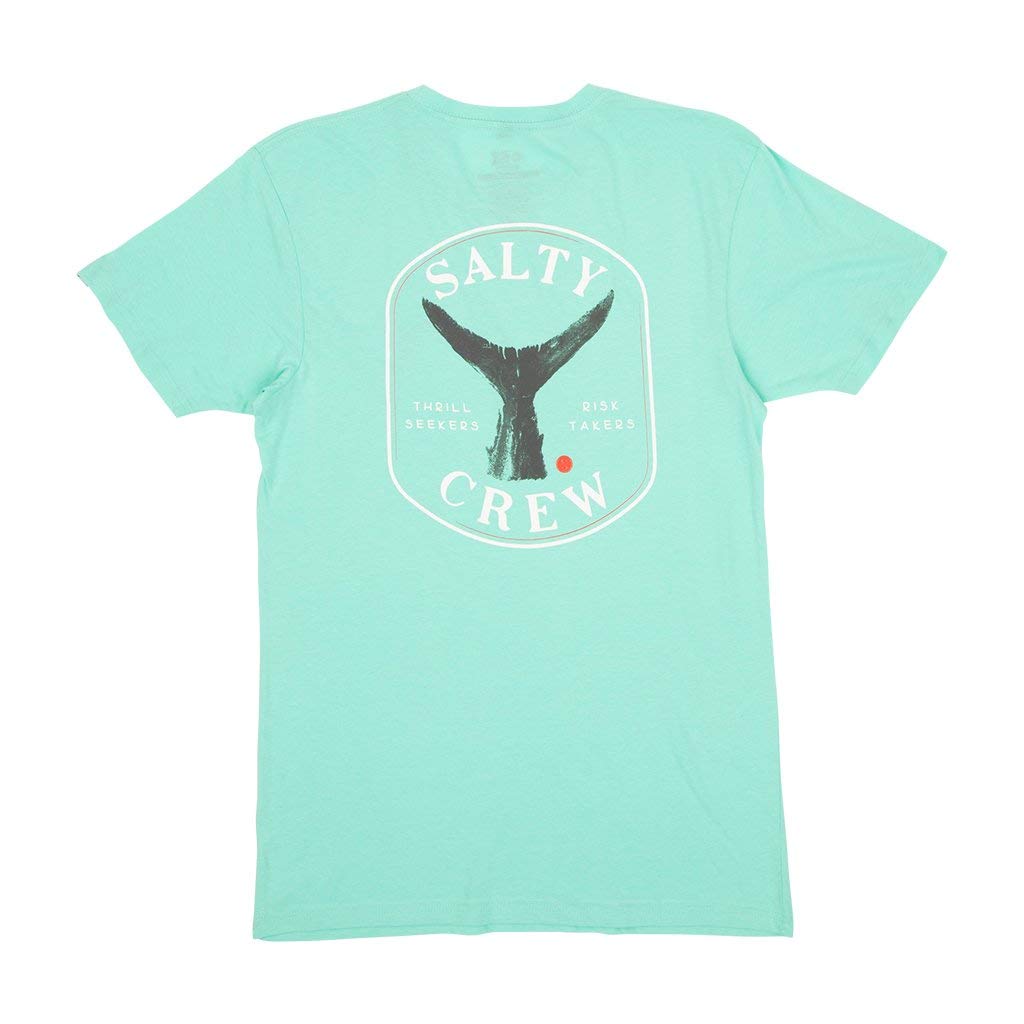 Salty Crew Fishstone Premium S/S Tee - Men's Fashion Casual Short Sleeve T-Shirt Cotton - Regular Fit