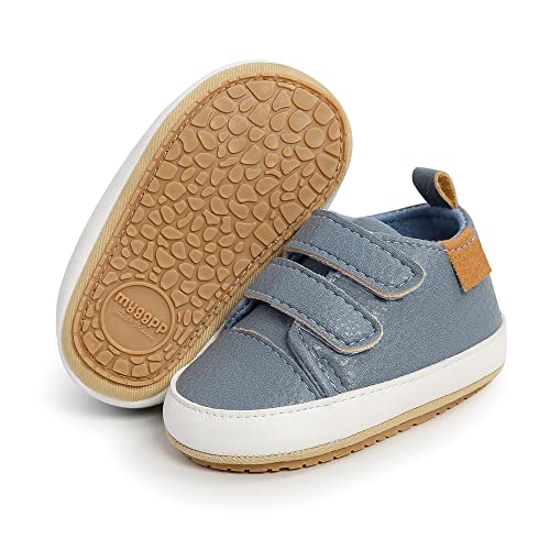 Image of Clowora Baby Boys Girls Shoes Non-Slip Rubber Sole Sneakers Infant First Walking Toddler Crib Shoes Newborn Loafers Flats.