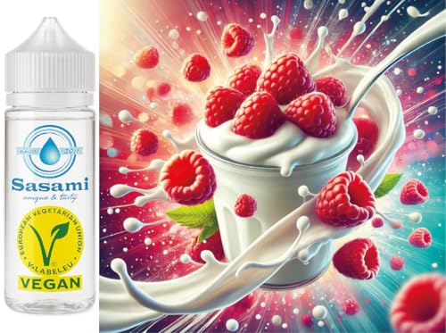Yaourt framboise arôme concentré Sasami 100 ml pour e-liquide diy vegan