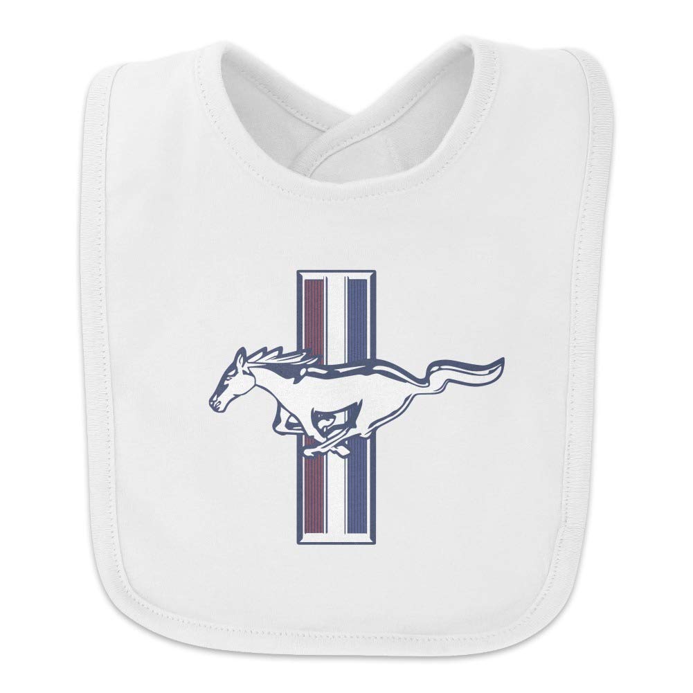 Ford Mustang Logo Baby Bib