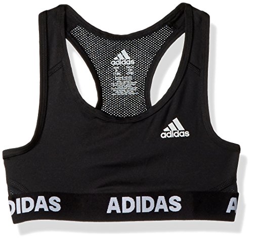 Adidas Girls' Big Gym Bra, black ark,XL (14/16)