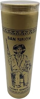 San Simon Golden Ritual Candle