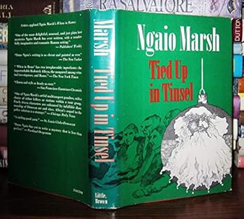 Hardcover TIED UP IN TINSEL A Roderick Alleyn Mystery Book