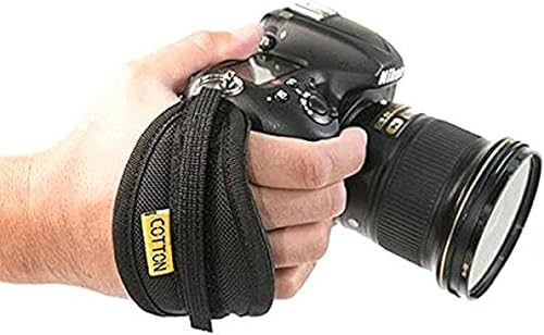 Correa de mano de algodón con mini placa compatible con Arca Swiss-