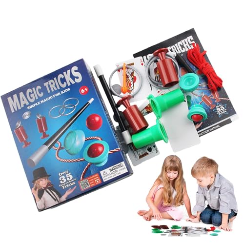 Tours de magie pour enfant avec kit éducatif et blague de magicien