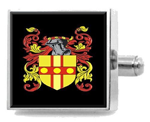 Clip para corbata Macloughlin Irlanda pasador de traje con escudo grabado y bolsa