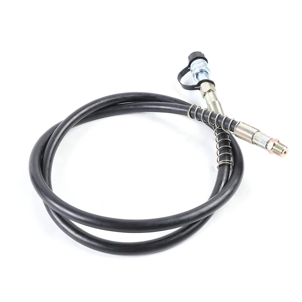 Pompa idraulica elettrica, 750 W, pompa idraulica, velocità del motore, 1400 rpm, pompa ad alta pressione con valvola manuale, interruttore a pedale e capacità dell'olio 7 l