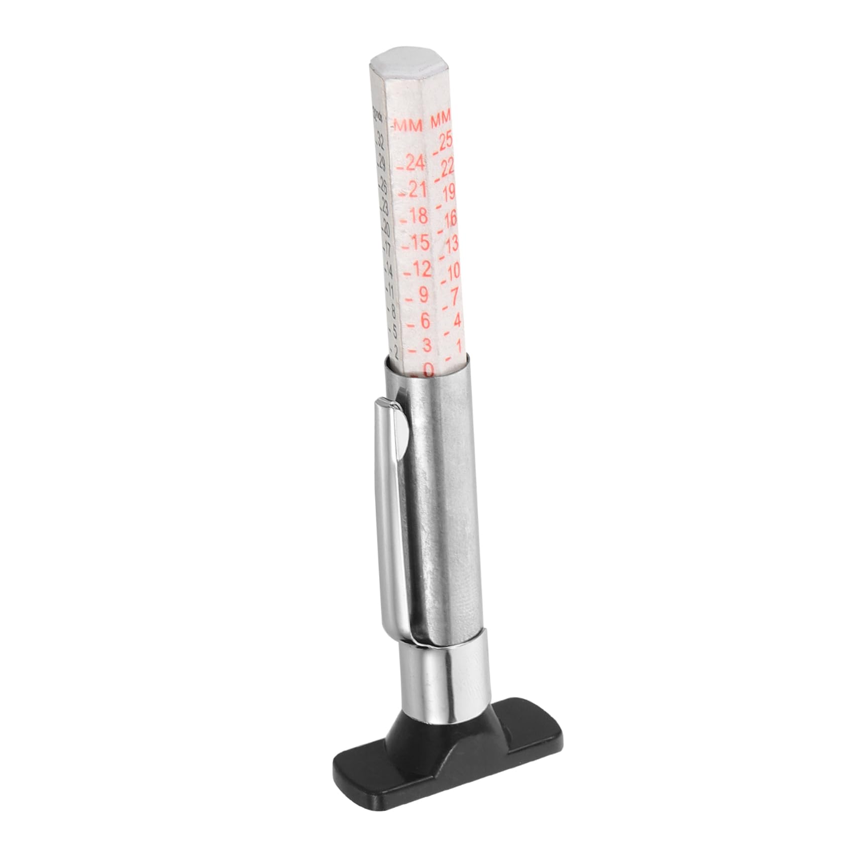 CHILDWEET Accurate Tire Tread Depth Gauge Car Tire Measure Tool Depth Gauge for Tyres 0-25mm