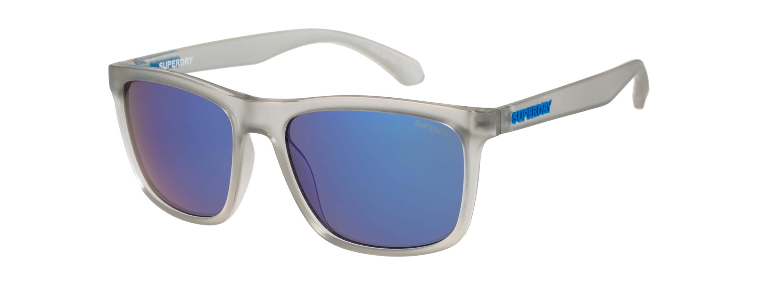 Superdry SDS-5015 - Gafas de sol para hombre 108 gris cristal azul/espejo azul, gris