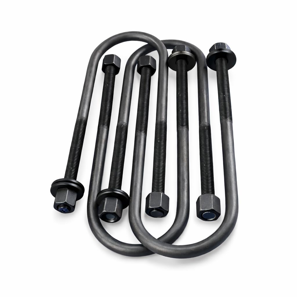 929-709 Rear Leaf Spring Axle U-Bolt & Plate Kit for 1999–2010 Ford F-250 F-350 Super Duty, E-250 E-350, Fits 3.5" Axle Tube (3C3Z5798AA)