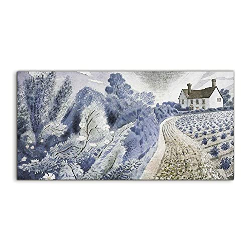 Tableau acrylique 120x60cm Farm Ravilious pour décoration murale de salon