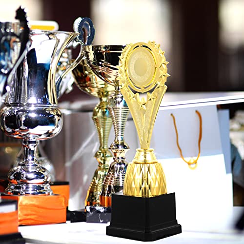 CLISPEED Copos de Troféu de Prêmio de Ouro Copo de Prêmios de Troféu de Plástico para Crianças E Adu