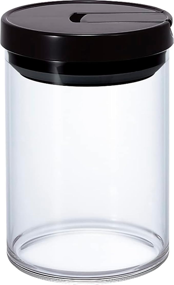 HARIOMCNR-200-B Coffee Canister M, Black