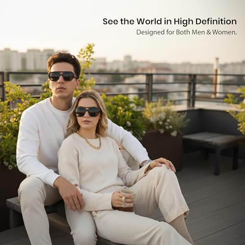 Image of SNDIA Polarized Retro Trendy Aviator Sunglasses for Womens Mens | Hexagonal Square Double Bridge | UV Protection