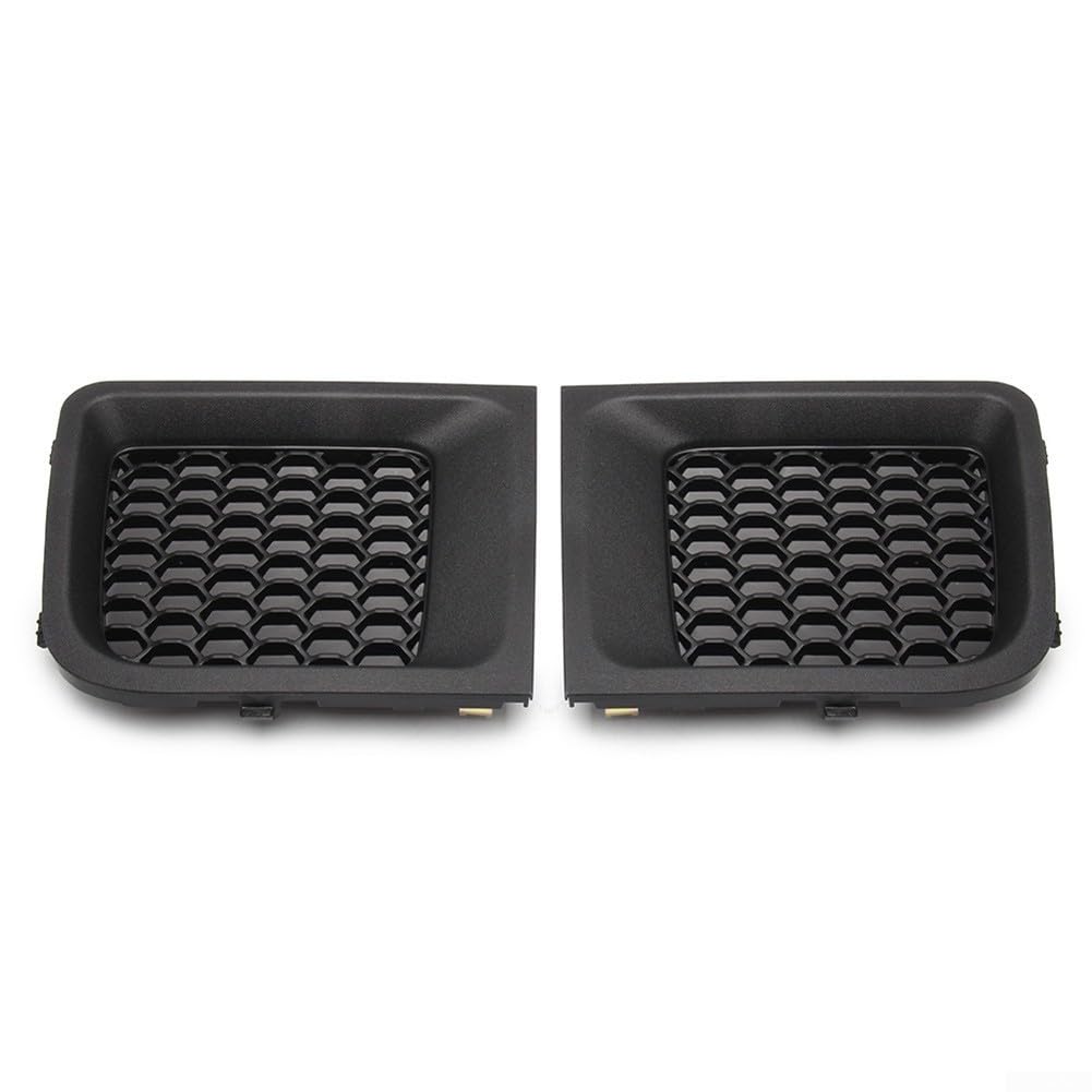 Griglia paraurti, Coppia Sinistra Destra Anteriore Inferiore per lunetta Copertura per Jeep per renegade Griglia Paraurti Laterale Inserto Bordo Cromato Trim Ricambio Esterno