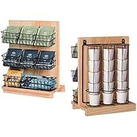 Wall Mounted Tea Coffee Condiment Organizer