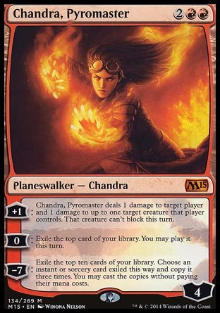 MTG Magic: The Gathering - Chandra, Pyromaster (134) Magic 2015 M15