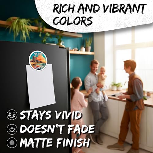 Imanes Decorativos Vinilo 4 Pulgadas Pack x2 miniatura 4