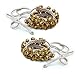 Prisha India Craft ® Kathak Ghungroo Pair, (50+50) (16 No. Ghungroo) Big Bells Best quality Tied with Cotton Cord Indian Classical Dancers Anklet Musical Instrument