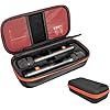Estojo de Transporte de Microfone Duplo para Microfones Sem Fios, Caixa Universal para Microfone Sem Fio, Bolsa de Armazenamento de Viagem de Microfone Duplo Portátil para Receptor