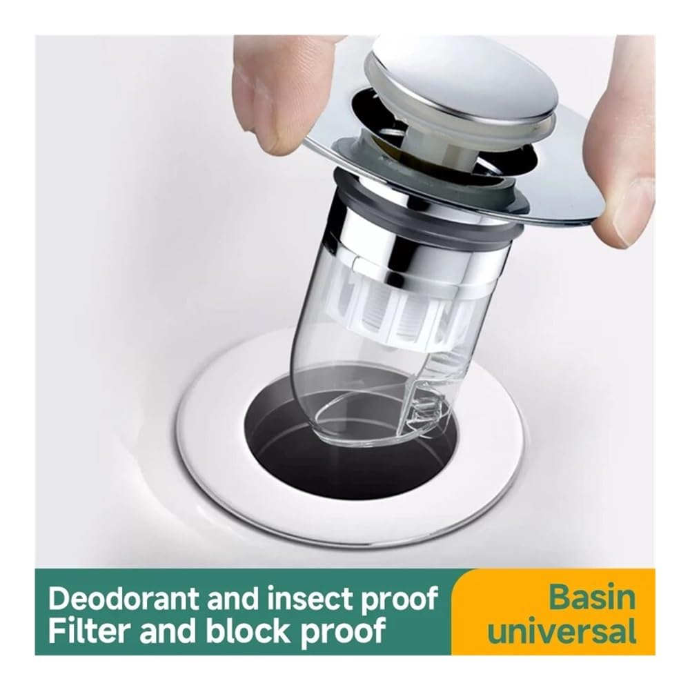 Universal-Abflussfilter für Waschbecken, Waschbecken, Haare, Waschbecken, Küche, Badewannenstopfen, Duschstopfen, Badezimmer-Werkzeug (5 Stück)