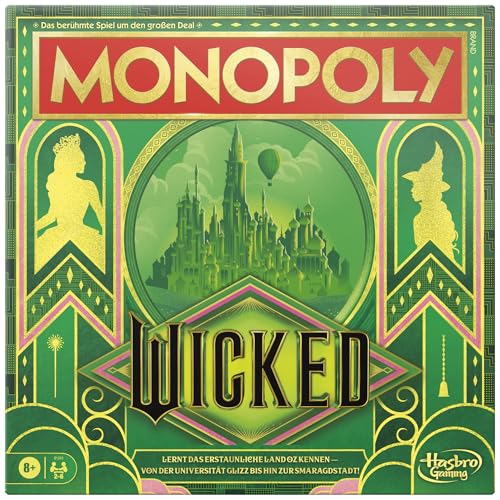 Monopoly Wicked Edition Board Game - German Version