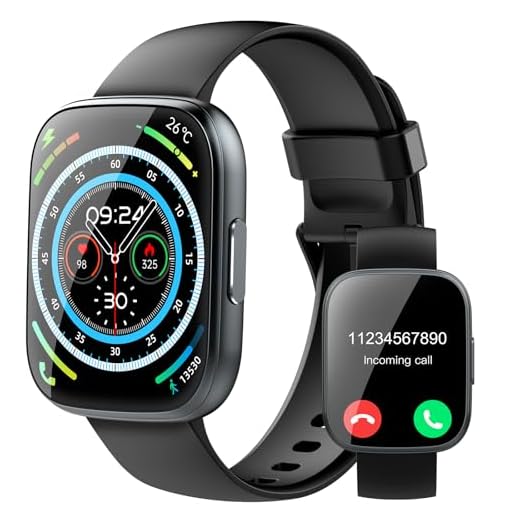 Smartwatch Herren Damen, 1,95" HD Fitnessuhr Damen mit Telefonfunktion, Smart Watch 112+ Sportmodi Fitnessuhr mit Herzfrequenz schrittzähler Schlafmonitor, IP68 Wasserdicht Sportuhr für Android iOS