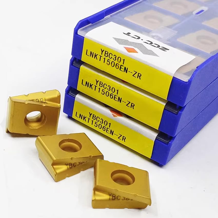 Tool Part for LNKT1506EN-ZR YBC301/LNKT1506EN-ZR YBD152/LNKT1506EN-ZR YBD252 LNKT1506EN-ZR LNKT1506EN CNC Inserts 10pcs/Box - (Angle: LNKT1506EN-ZR YBD152 / Shank Diameter: 10pcs (1 Box))